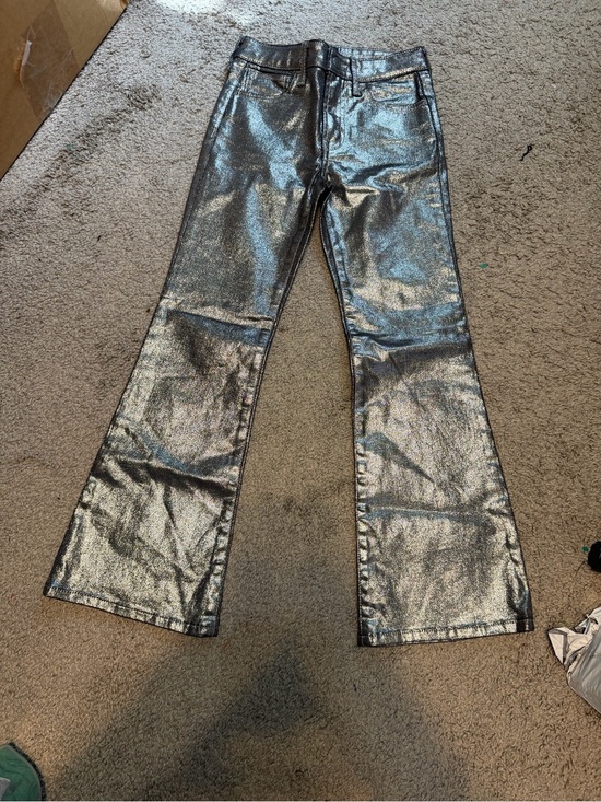 GAP Other - GAP Kids Metallic Charcoal Flare Jeans